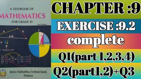 11th class math chapter 9 linear programing Exercise 9.2 Q1,Q2,Q3/Kpk board maths /class 11 maths