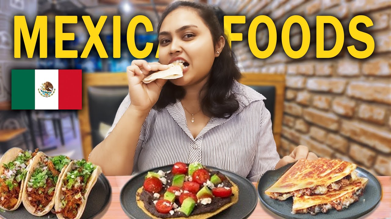 පලවෙනි පාරට අපි Mexican foods Try කරා 🇲🇽🌮 | කියන තරම් රහයිද මේවා 😀 | කොහොම කනවද මන්දා මේවානම් 🌮