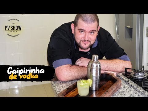 CAIPIRINHA DE LIMÃO | receita com vodka