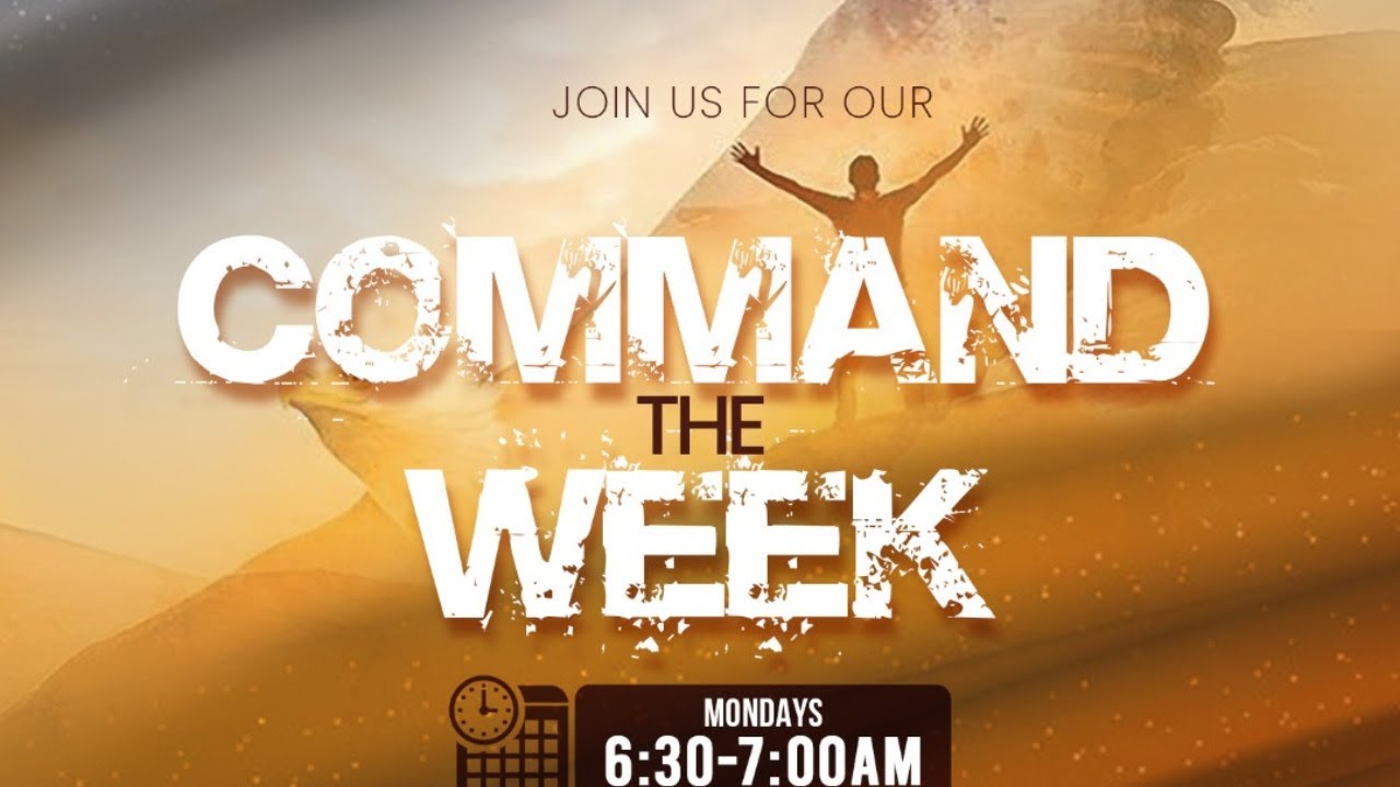 Command The Week Prayers | Online | RISING GLORY | Monday - 26th April ...
