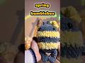 My Cutest Crochet Bee Yet 🐝 #crochet #amigurumi #crochetplush #crochetbee #TheStitchCorner