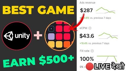 Best App To Earn $500+ Easily With Unity Ads