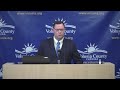 Volusia County Emergency Management coronavirus press conference