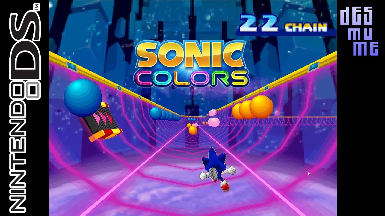 Play Sonic Colors DS Customization Widescreen, a game of Sonic