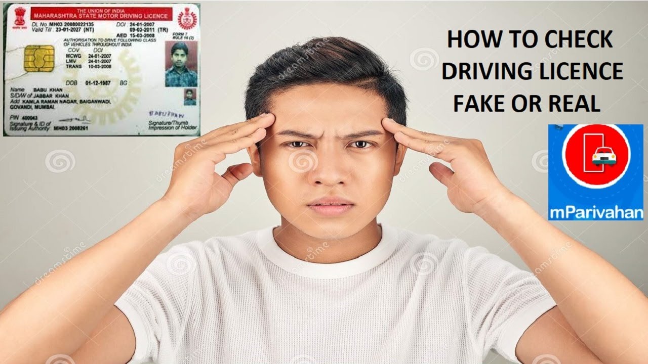 How To Check Driving Licence Is Real Or Fake YouTube