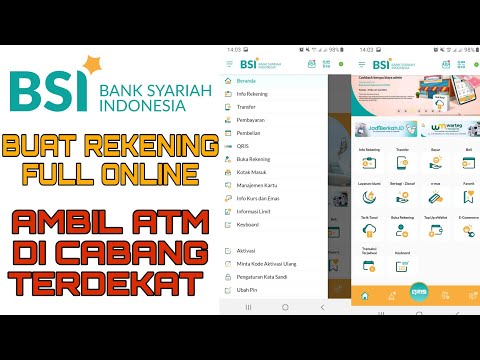 Cara Daftar Rekening BSI Online (Bank Syariah Indonesia) Full Online