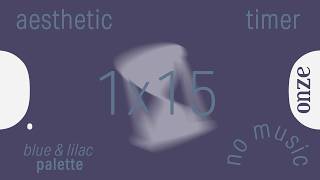 15 Minute Timer • Abstract Liquid Gradient (No Music)
