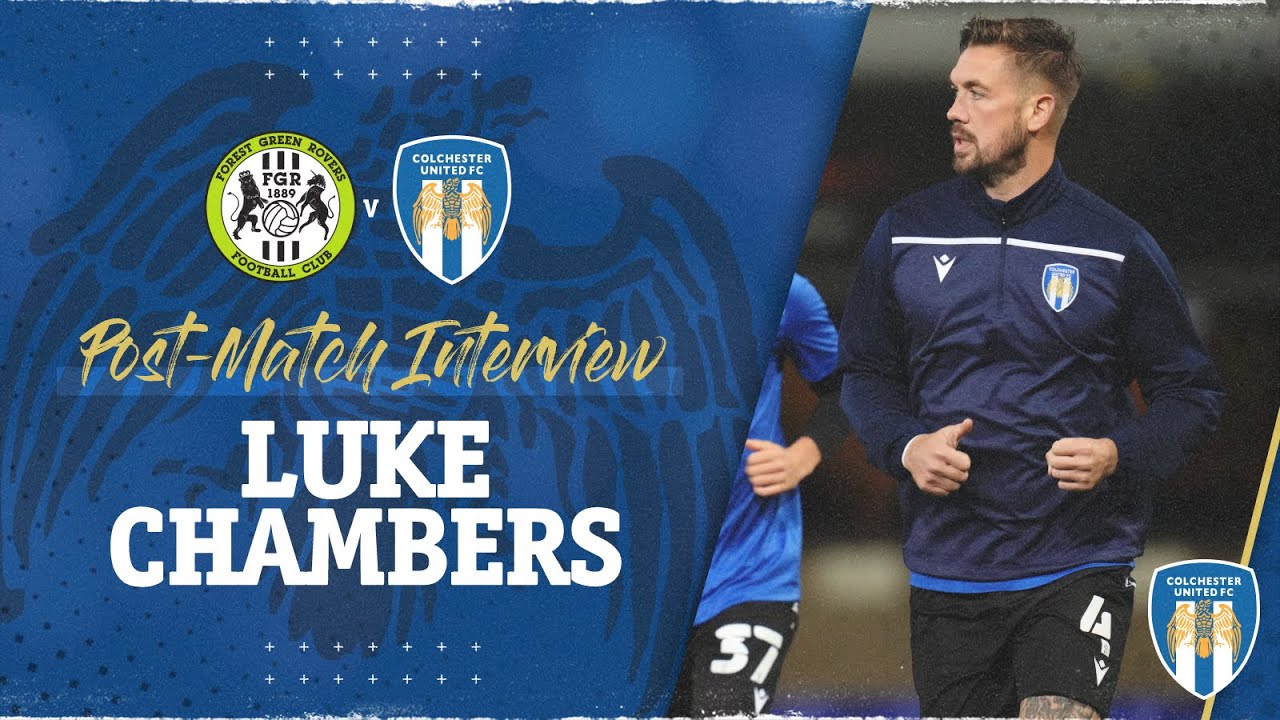 Col U TV | Luke Chambers Post Forest Green Rovers