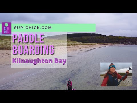 Paddle Boarding in Kilnaughton Bay - Islay