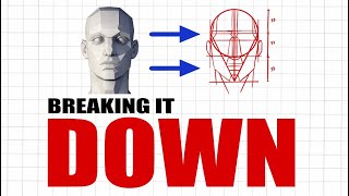 How to Draw the Head - Front View (Beginner Friendly!)