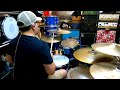 Hot water music  at the end of a gun drum cover