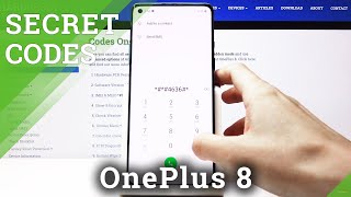 Secret Codes in OnePlus 8 – Hidden Features / Testing Menu screenshot 1