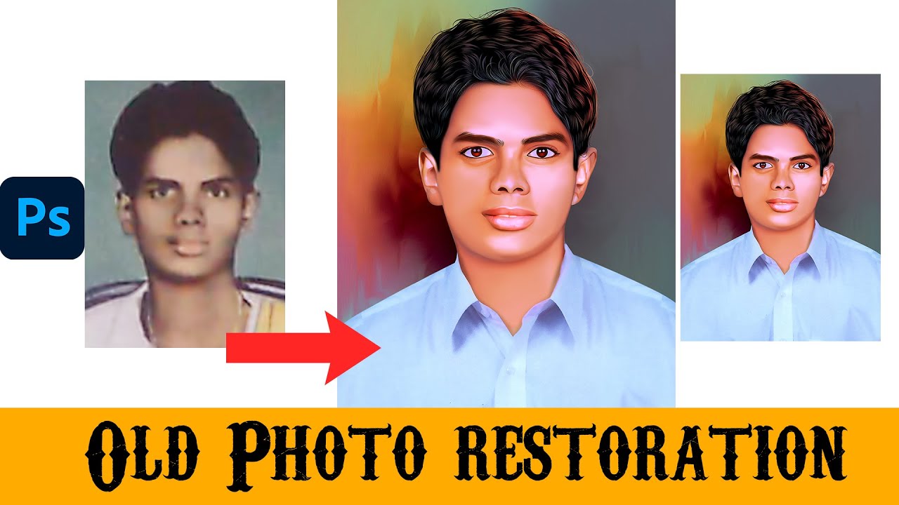 old photo restoration DIGITAL SMUDGE ART