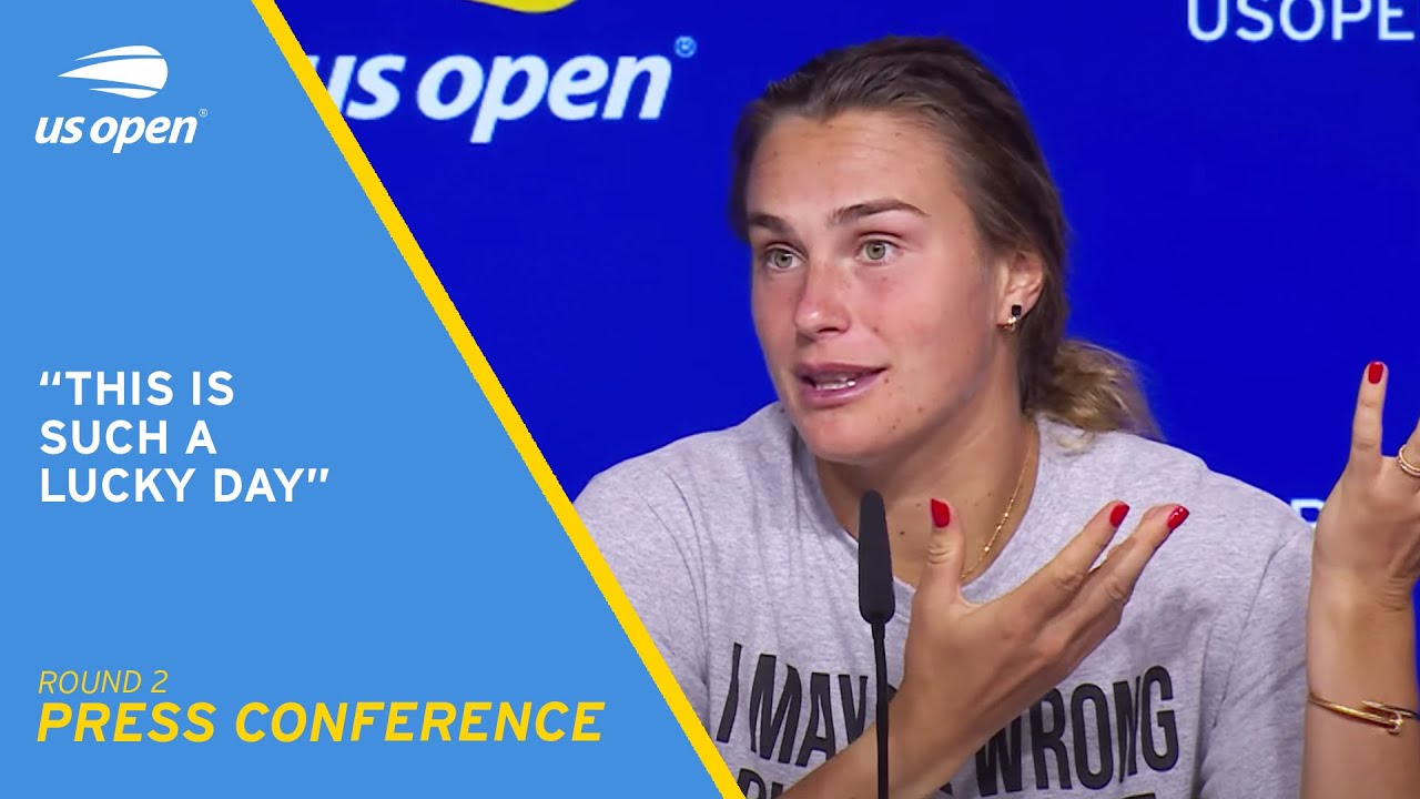 Aryna Sabalenka Press Conference 2021 Us Open Round 2 Youtube Aryna Sabalenka Press Conference 2021 Us Open Round 2 Youtube