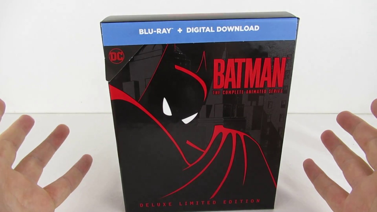 HD batman the animated series blu ray boxset unboxing /review - YouTube