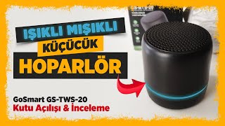 KÜÇÜK & UCUZ GoSmart GS-BTS-20 Bluetooth Hoparlör İncelemesi | A101 Kablosuz Hoparlör