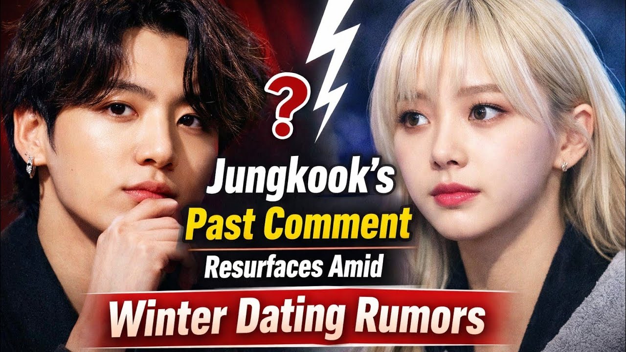 Jungkook’s Past Comment Resurfaces Amid Winter Dating Rumors. 