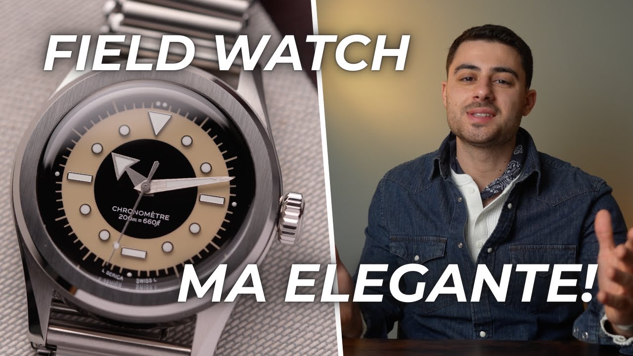 Un field watch ELEGANTE! Serica 6190 - TXD