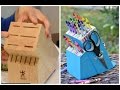 Upcycle an Old Knife Block into a DIY Crayon Holder: Easy DIY Crafts - Thrift Diving