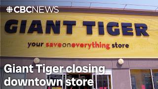 Shoppers surprised, disappointed Giant Tiger closing downtown Winnipeg store