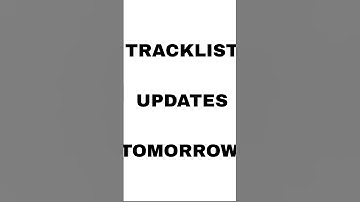 Thumbnail of Day 35 of 44: Posting Every Day Until My Music Project Drops #8for8 #tracklist