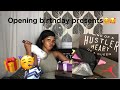 Opening birthday Gifts!🤍