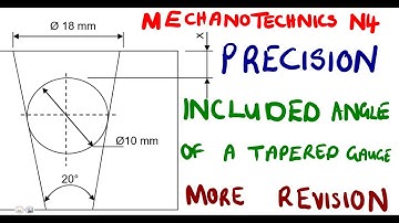 Mechanotechnics N4 Precision - Included angle of a tapered ring gauge part 2