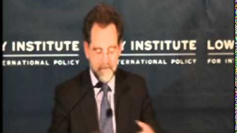 Lowy Institute - Prof Hugh White - Part 2 of 8