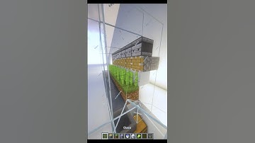 (Mincraft)||Easieast Automatic Sugarcane Farm #minecraft #shorts #shorts #youtubeshorts #blockcraft