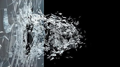 Glass Destruction with Slow Motion In Houdini | Houdini Tutorial [Eng Sub]