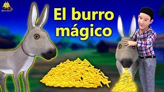 El burro mágico - Magical Donkey | Cuentos de dormir para niños | Historias Españolas Para Niños