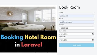 Booking Hotel Room | Laravel Hotel Management System Project Tutorial screenshot 5