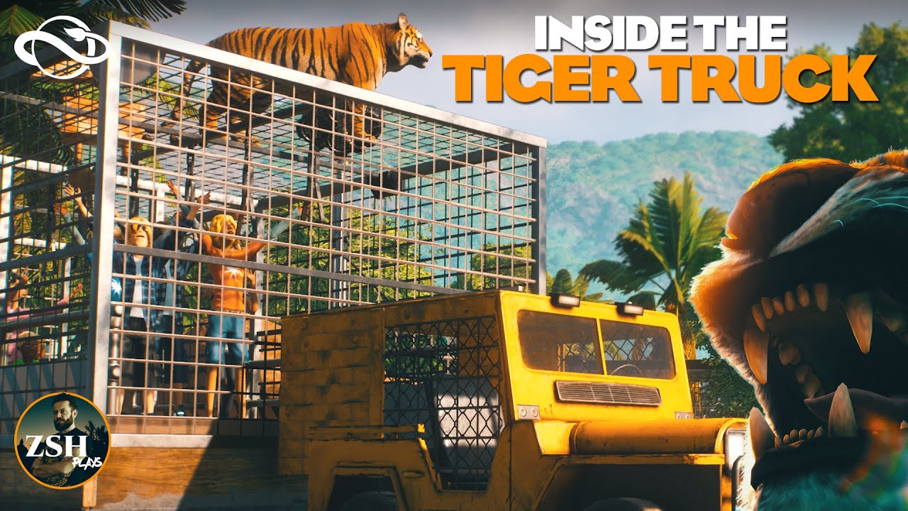 In With The Tigers! ¦ Zoo Tiger Habitat ¦ Moonlight World YouTube