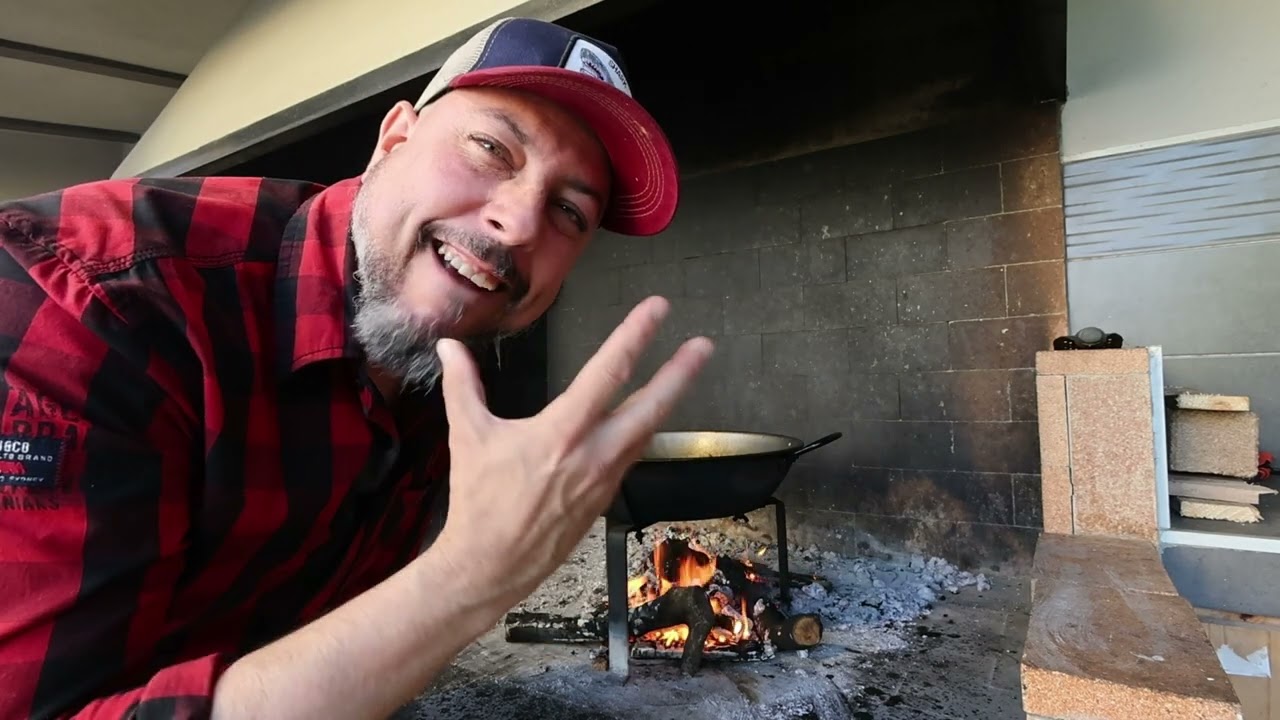 GAZPACHO MANCHEGO PASO A PASO #fuego a tope #gazpacho manchego #leña #comida