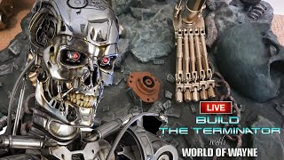 Build the Terminator LIVE - Part 71, 72 and 73 - Right Foot and Starting the Left Shoulder Joint Build the Terminator LIVE - Part 71, 72 and 73 - Right Foot and Starting the Left Shoulder Joint