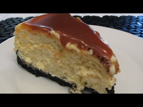 Irish Cream (Bailey's) Caramel Cheesecake -- Lynn's Recipes Saint Patrick's Day