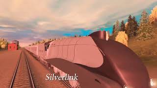 Silverlink passby (trainz recording test)
