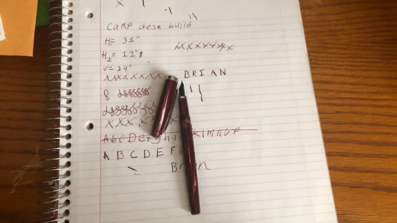 Noodler’s Nib creeper pen review YouTube