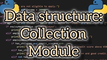 Master Data Structure in Python: Collection Module