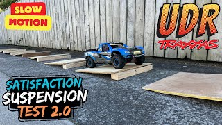 RC Trophy Truck Hits The Whoops @ 240fps Slow Motion!