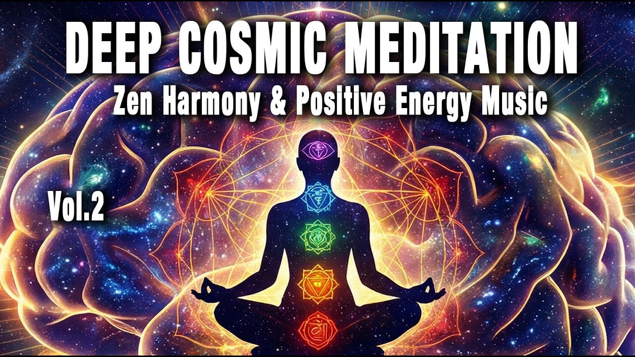 DEEP Cosmic Meditation 🚀 1 Hour of Zen Harmony & Positive Energy Music 🌅 Vol.2