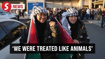 ‘Treated like an animal’: Deported Gaza flotilla activists describe detention nightmare