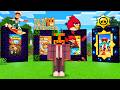 Probé JUEGOS de CELULAR FAMOSOS en Minecraft...