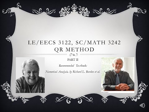 Numerical Analysis II
