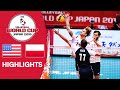 USA vs. POLAND - Highlights | Men's Volleyball World Cup 2019