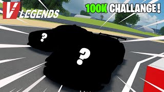 100K CAR BUDGET CHALLENGE! (Roblox Vehicle Legends)