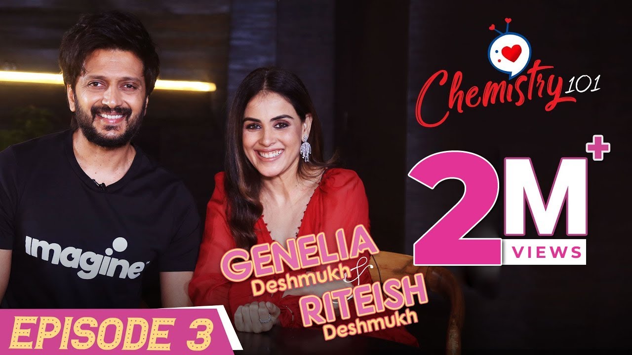 Genelia Xnx - Riteish Deshmukh & Genelia D'Souza on love story, proposal & parenting  Riaan, Rahyl | Chemistry 101 - YouTube