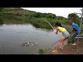 Best Video Hook Fishing | Fishing Girl | Amazing Hook Fishing