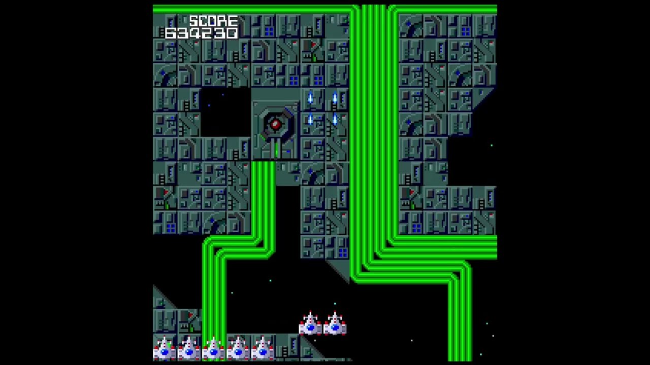 Galaga '88 final stage (hardest dimension)