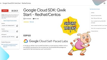 Google Cloud SDK: Qwik Start - Redhat/Centos  || #qwiklabs #GSP122 @qwiklabs1